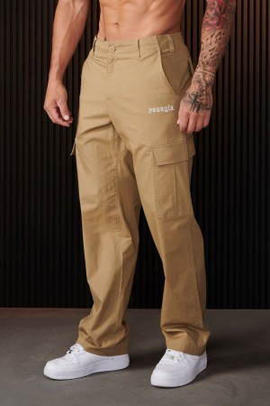 Men's YoungLA Gym 226 TrailBlaze Cargos Pants Elmwood | MZ4712-538 USA