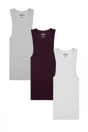 Men's YoungLA Gym 340 Wife Lovers 3 Pack Tanks Pack 3 | RJ1732-650 USA