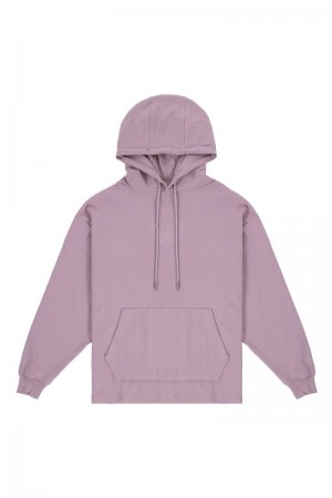 Men's YoungLA Gym 544 Cloud Hoodies Hoodies Lavender | KA1064-827 USA