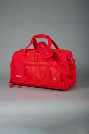 Men's YoungLA Gym 740 Elite Duffle Bags Bags Red | IU3964-172 USA