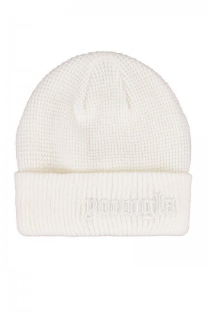 Men's YoungLA Gym 905 Testament Beanies Beanies White | MO7463-801 USA