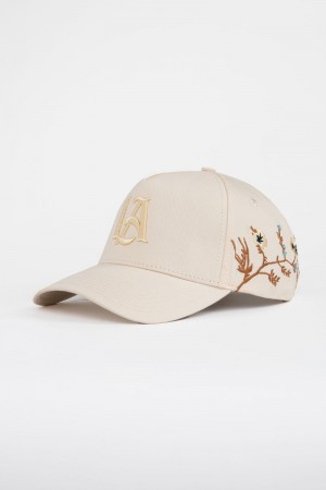 Men's YoungLA Gym 918 LA Branch Hats Hats Off-White | AZ6785-930 USA