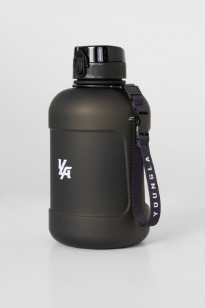 Men's YoungLA Gym 941 Lah Jug 2.0 Water Jug Black | KA5201-683 USA