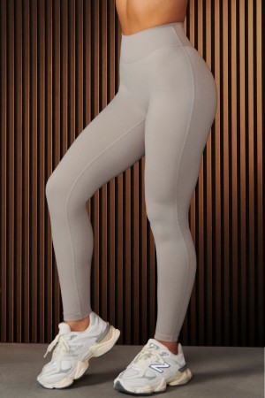 Women's YoungLA Gym W235 Urban Leggings Leggings Moonstone | CN4856-320 USA