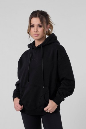 Women's YoungLA Gym W518 Minimal hoodie Hoodies Moody | PE2641-730 USA