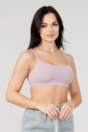 Women's YoungLA Gym W601 Everyday Bra Bras Lavender Breeze | JN8972-041 USA