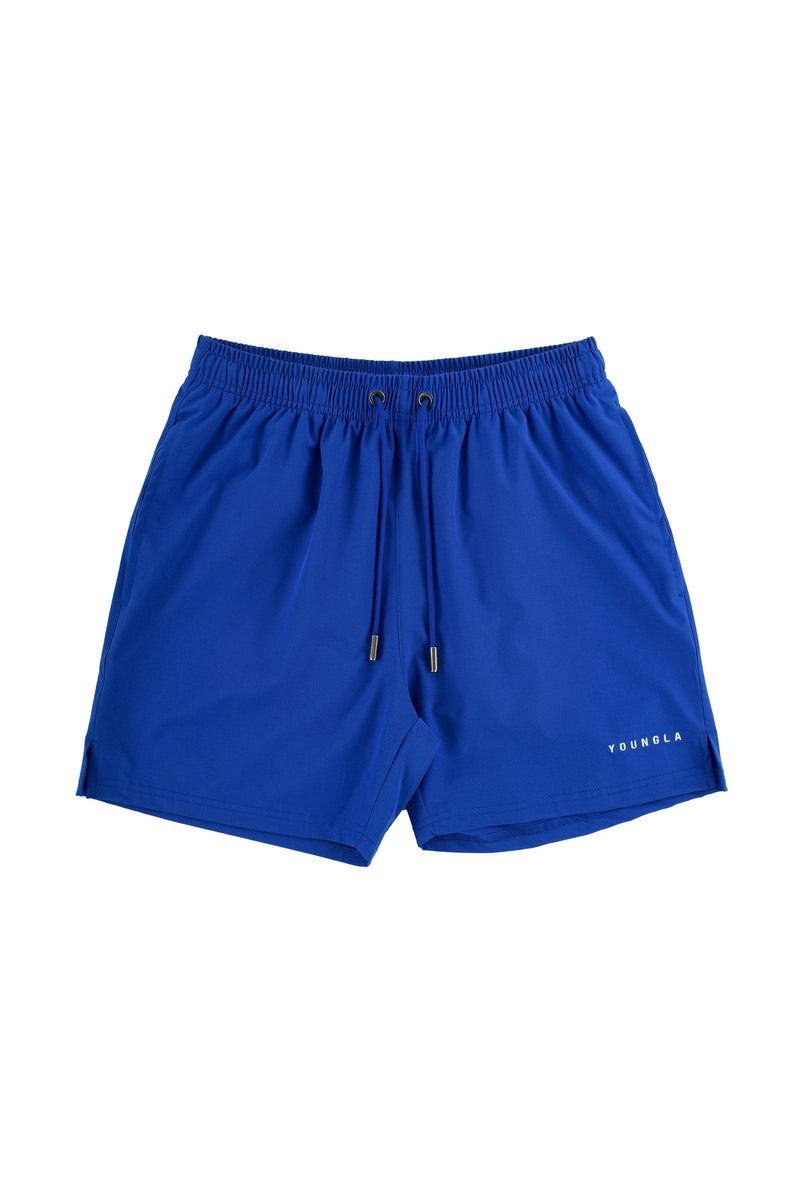 Men\'s YoungLA Gym 140 Frooty Swim Shorts Shorts Cobalt | QN5294-067 USA