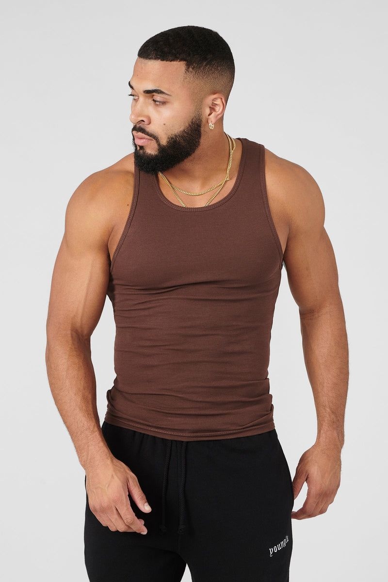 Men's YoungLA Gym 349 Earthy Collection Wife Lovers 4 Pack Tanks Multicolor 4 Pack | FE8714-629 USA