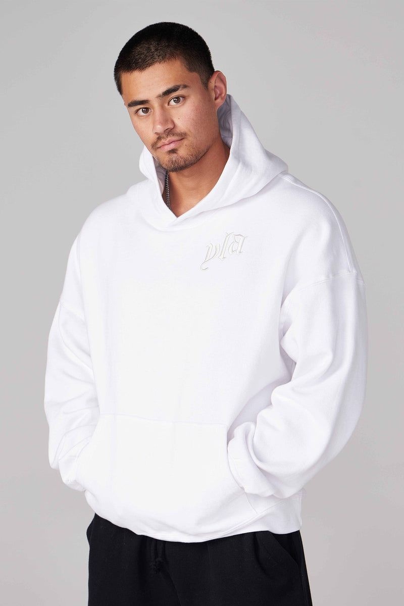 Men's YoungLA Gym 522 Marshmallow Hoodies Hoodies Black | GU2816-035 USA