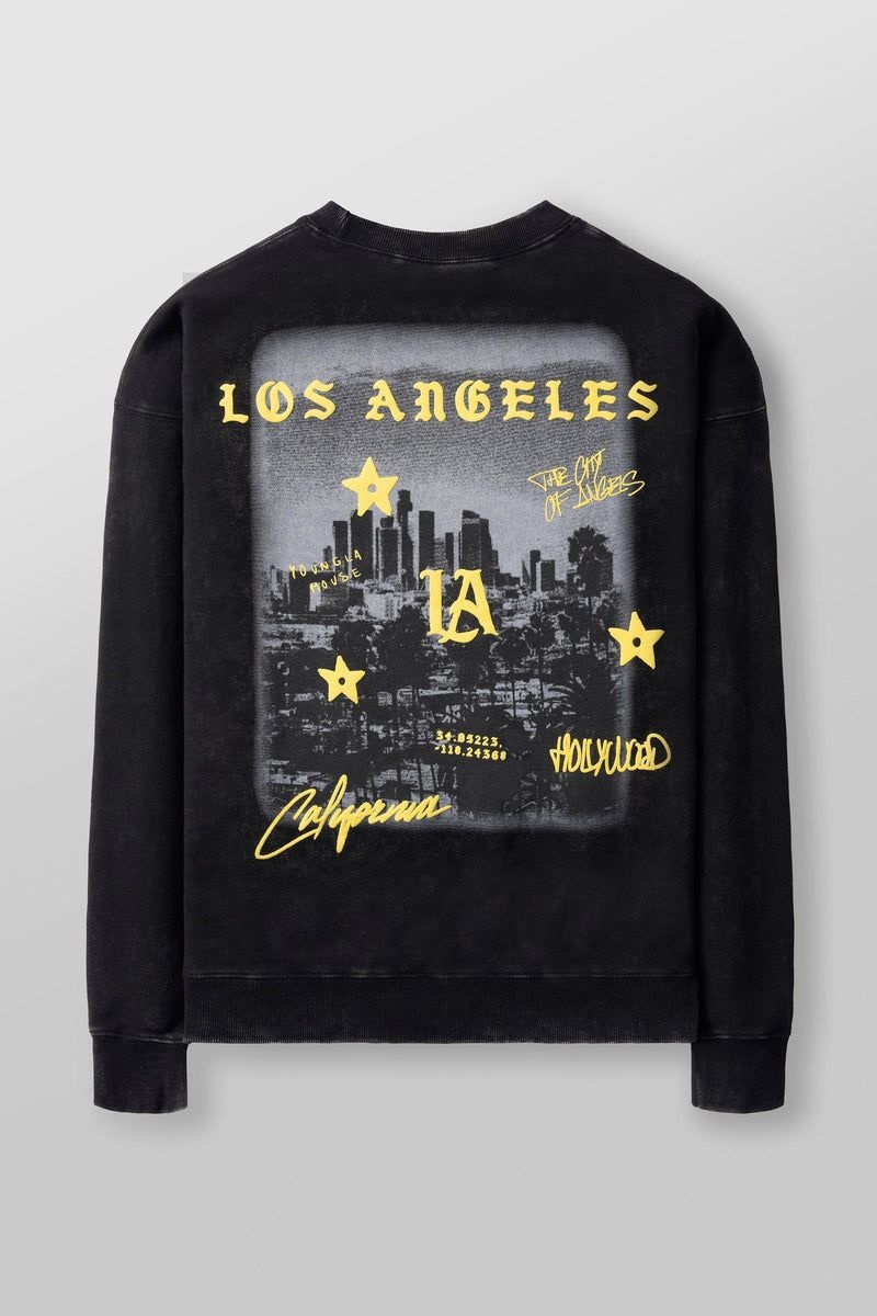 Men's YoungLA Gym 565 US Tour Crewnecks Sweatshirts Chicago | IH5762-149 USA