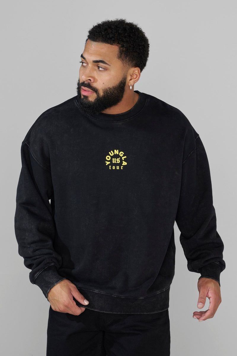 Men's YoungLA Gym 565 US Tour Crewnecks Sweatshirts Chicago | IH5762-149 USA