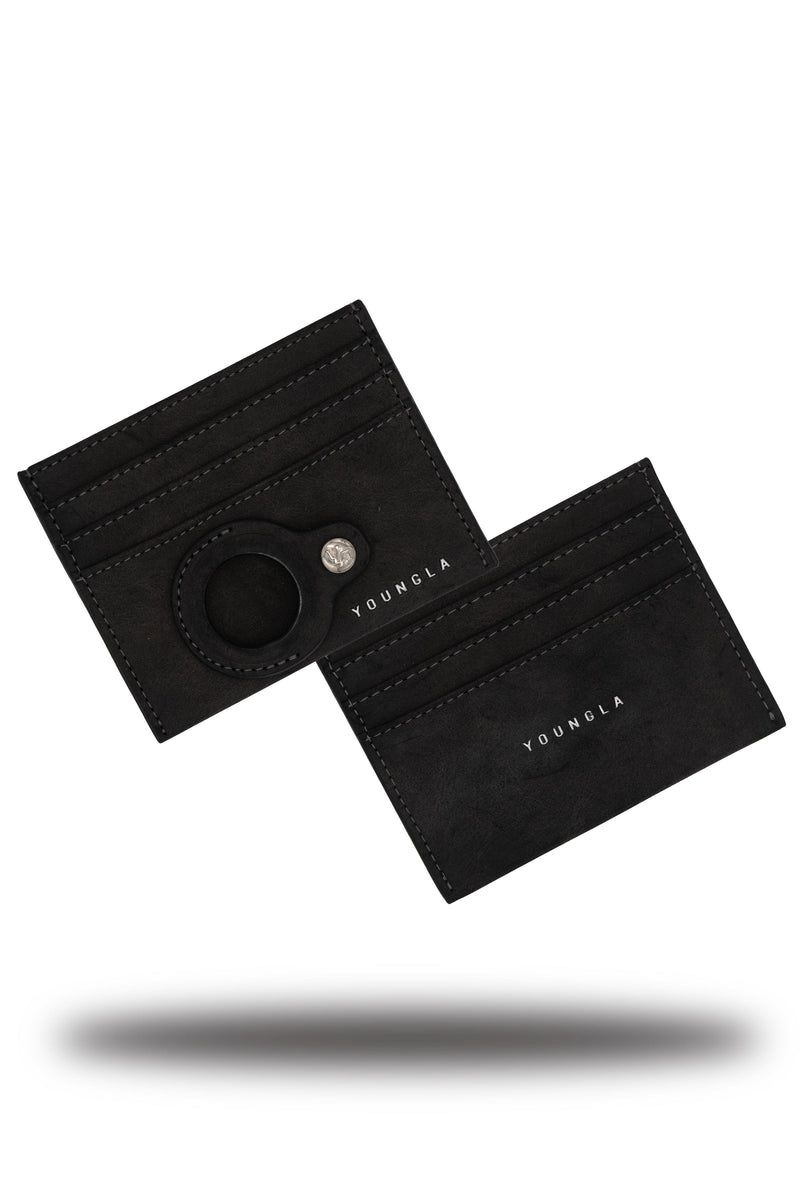 Men's YoungLA Gym 725 Executive Card Holder Wallets Black | JY1309-472 USA