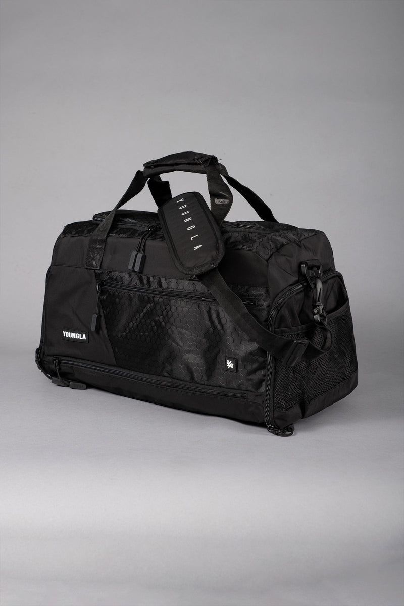 Men\'s YoungLA Gym 740 Elite Duffle Bags Bags Black | LM2391-786 USA