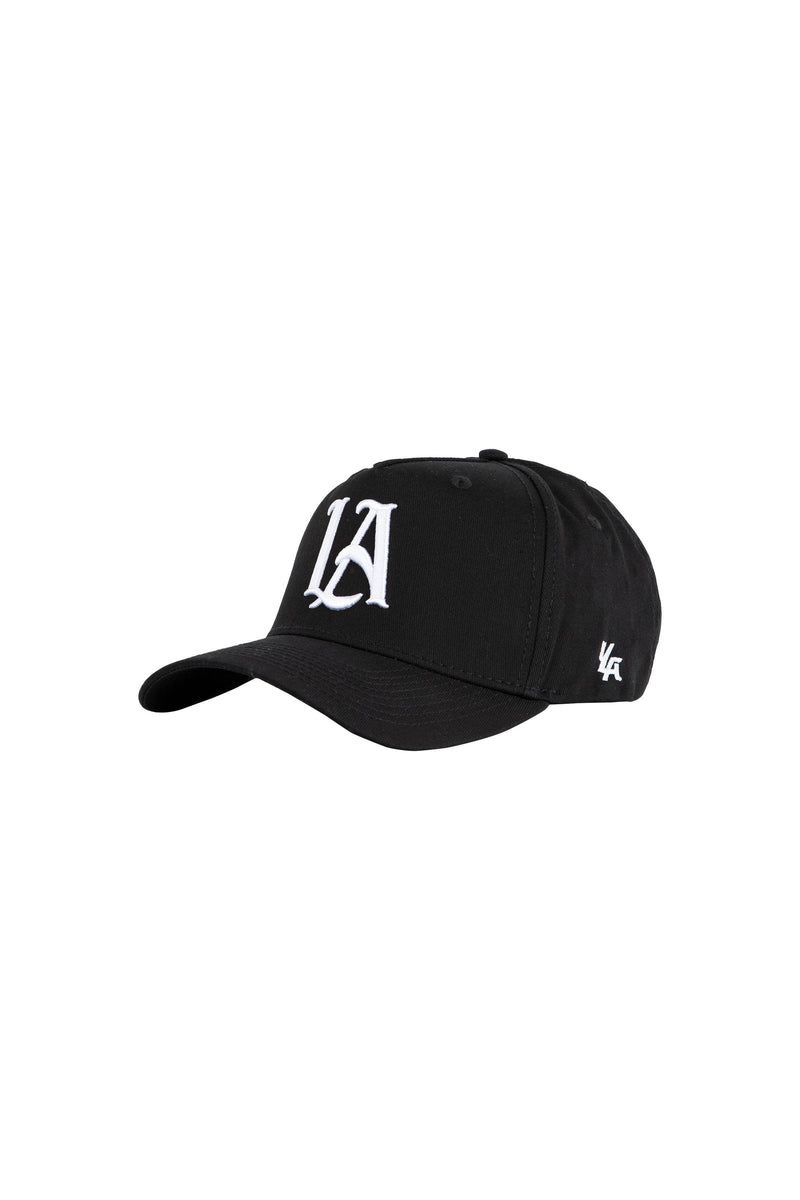 Men\'s YoungLA Gym 920 A-Frame LA Snapback Hat 2.0 Hats Black | ZA7043-216 USA