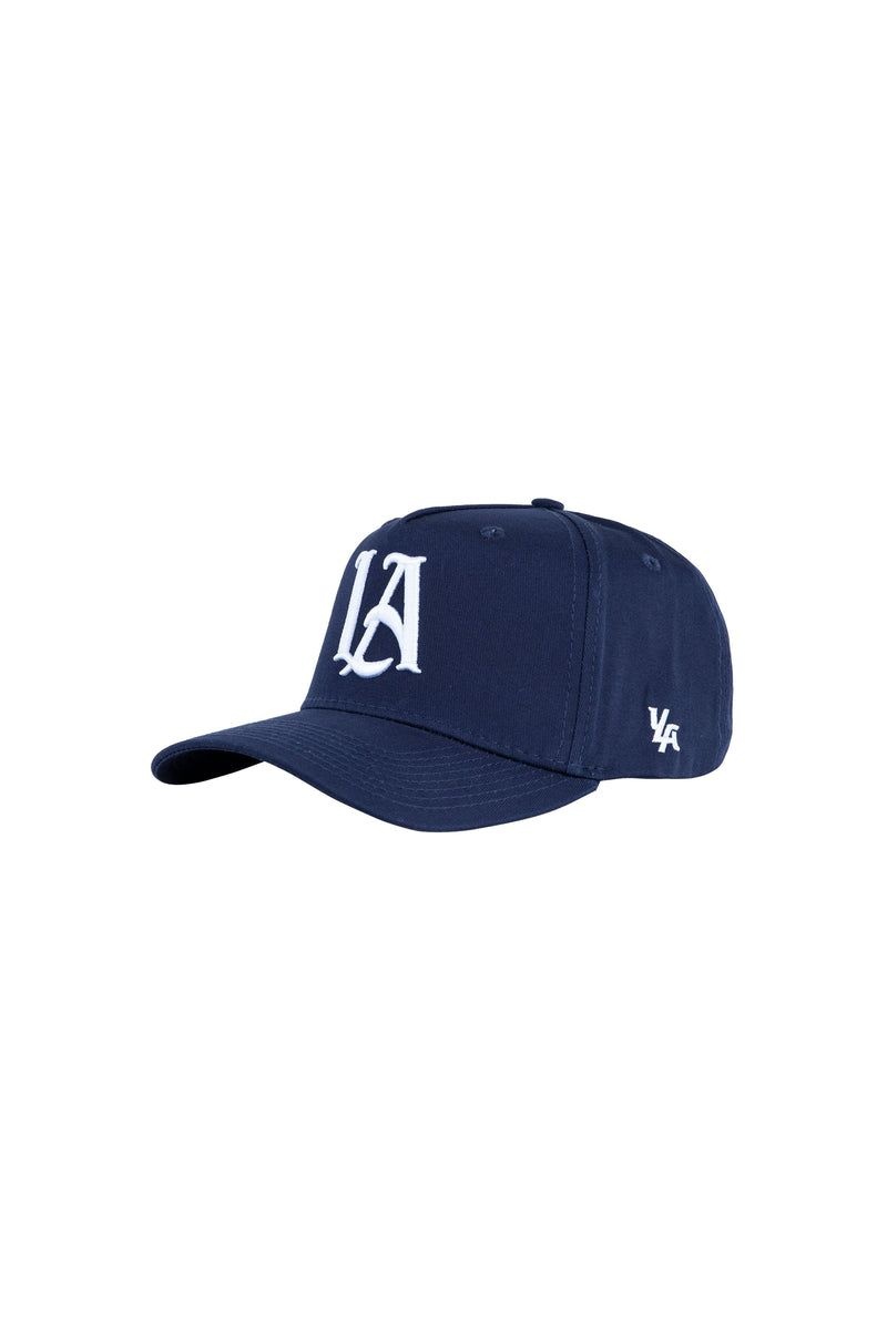 Men\'s YoungLA Gym 920 A-Frame LA Snapback Hat 2.0 Hats Navy | AZ8259-304 USA