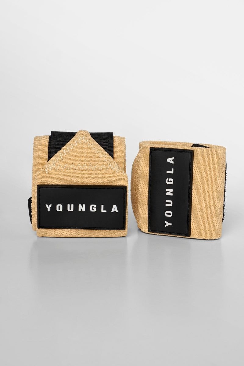 Men's YoungLA Gym 935 Heavy Duty Wrist Wraps Wrist Wraps Black | VT9567-423 USA