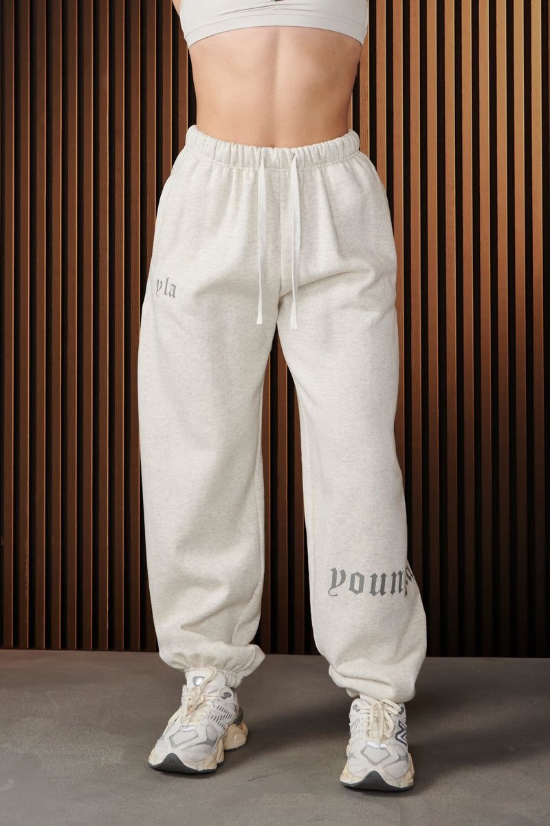 Women's YoungLA Gym W232 Urban Cuff Jogger Joggers Eclipse | IC5239-618 USA