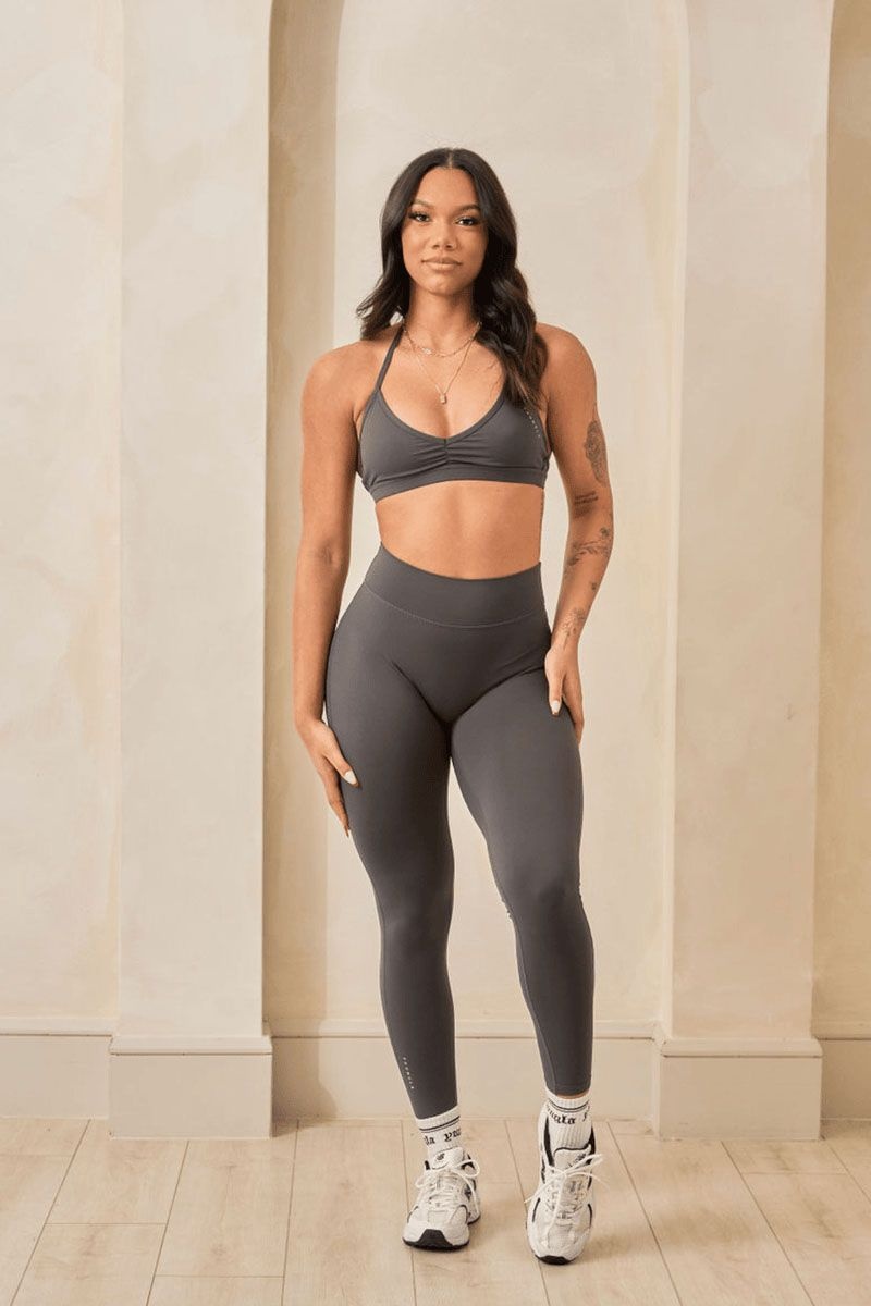 Women's YoungLA Gym W235 Urban Leggings Leggings Black | FL2548-073 USA